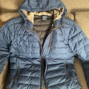 Prana Down Insulated Hooded Jacket